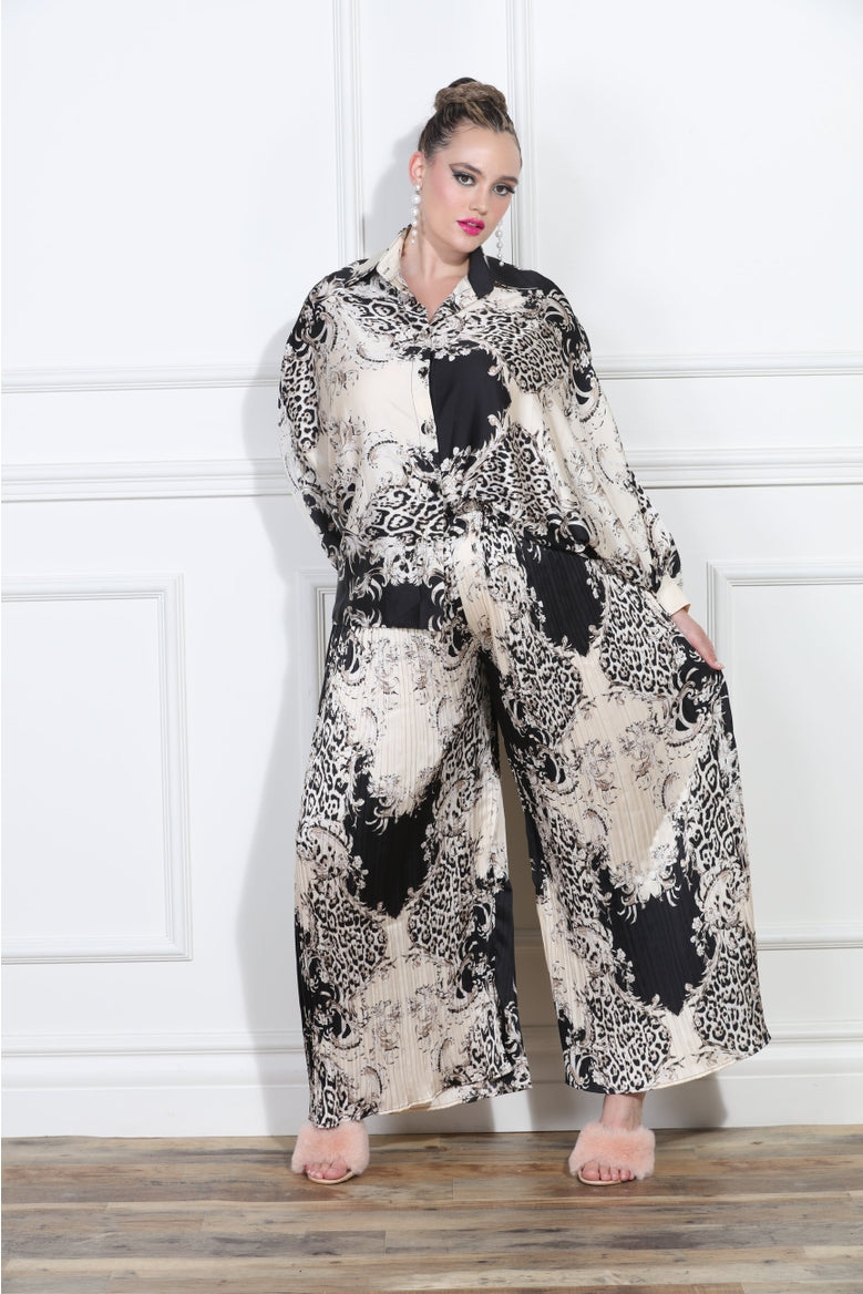 2 PC Black and White Set